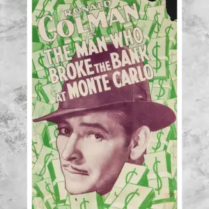 The Man Who Broke the Bank at Monte Carlo Poster