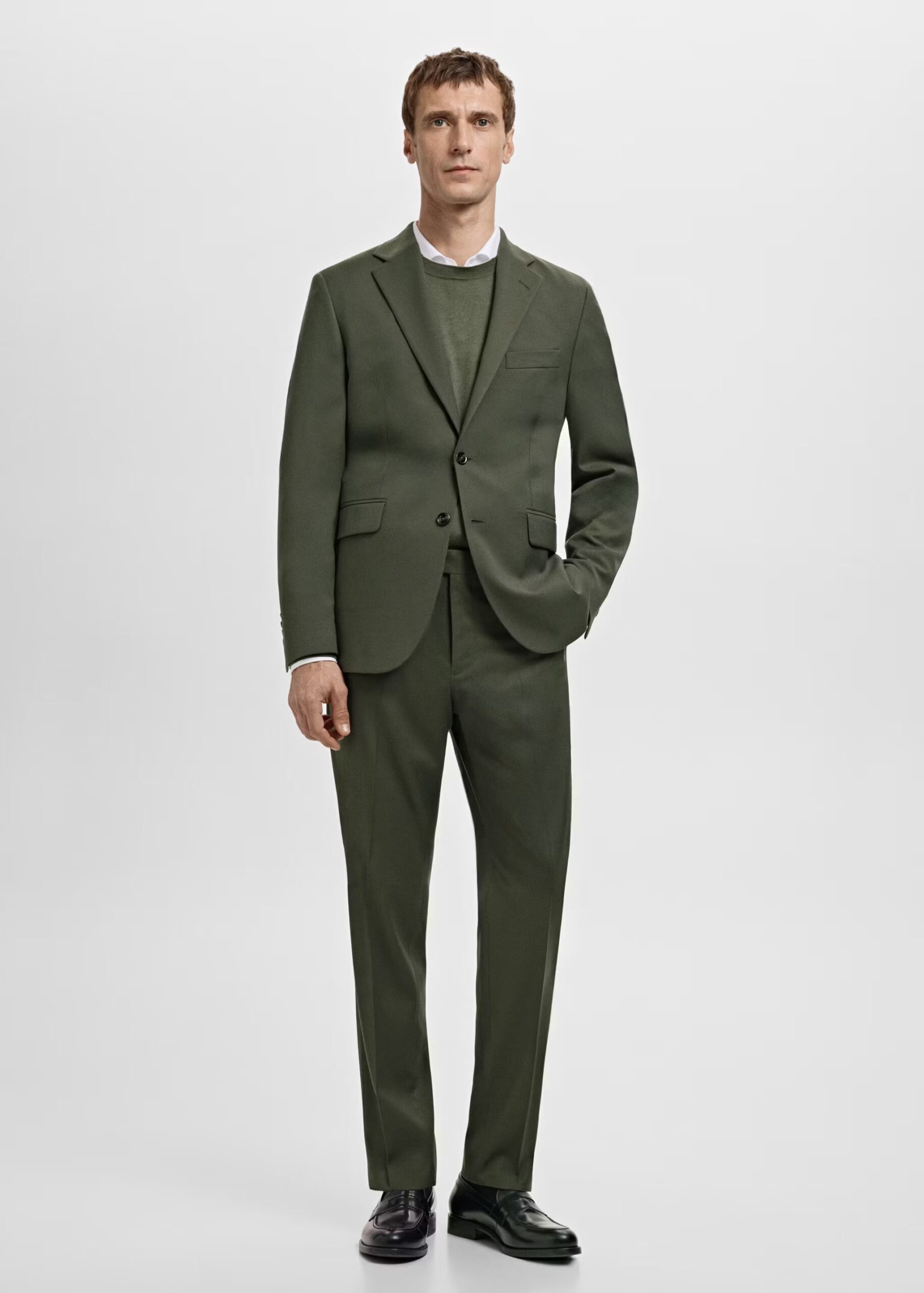 Milan slim-fit suit jacket